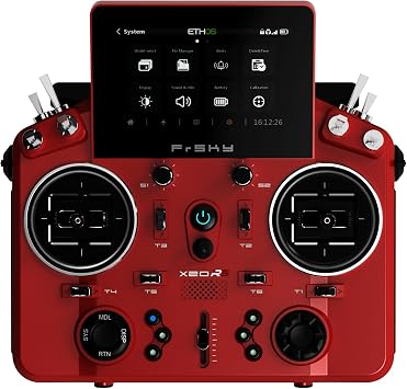 FrSky Tandem X20 RS TD-ISRM RS RF Performance Module, Dual-Band 900M/2.4G RC Transmitter Compatible with ACCST D16 & Access & TD & TW Receivers HELIDIRECT Cherry Red FR-03010224