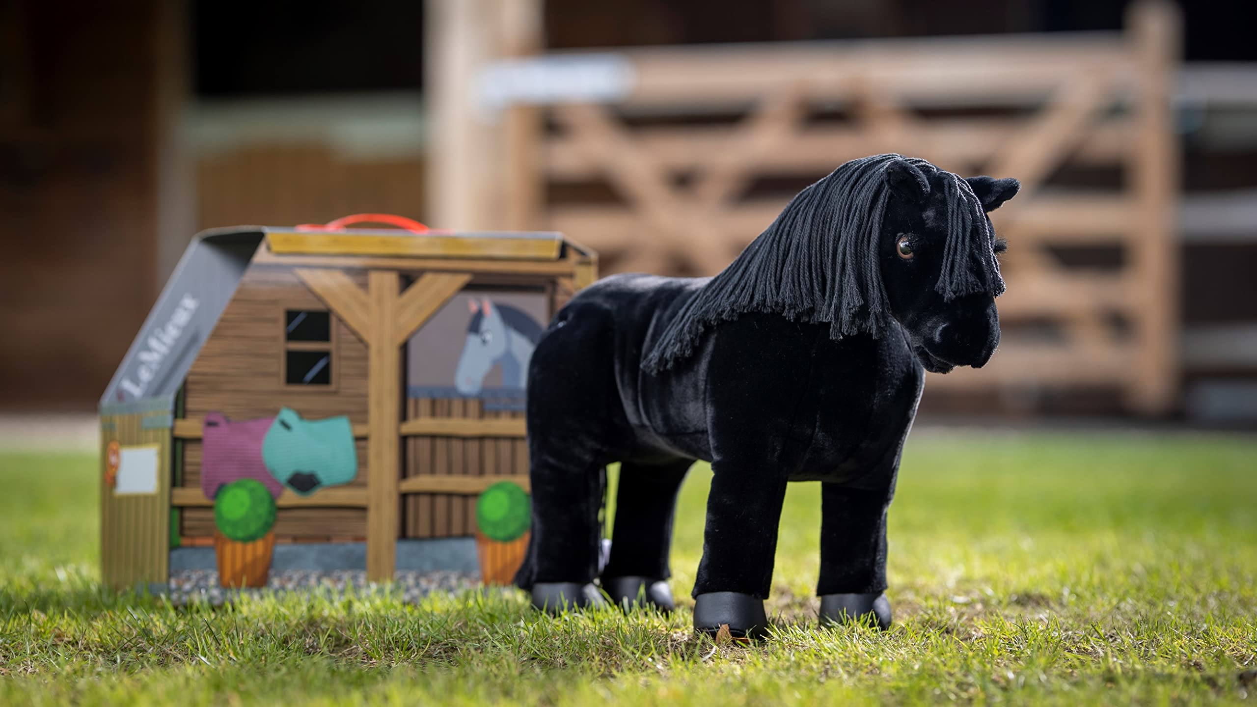 Gioco Peluches cavallo per bambini linea Toy pony modello Sam taglia unica
