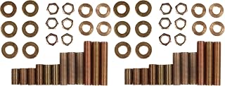 Creative Hobbies ELYPACK - 28 Piece Lamp Repair Hardware Assortment Pack - Pipe Nipples, Washers, Lock Nuts - Perfect for DIY Lamp Repairs and Projects (Pack of 2)