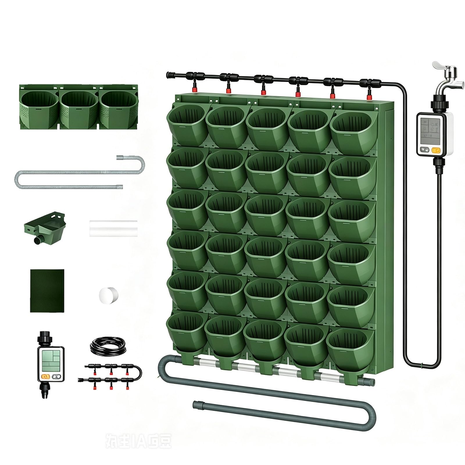 Xenmekrx Self Watering Vertical Garden Planter Wall