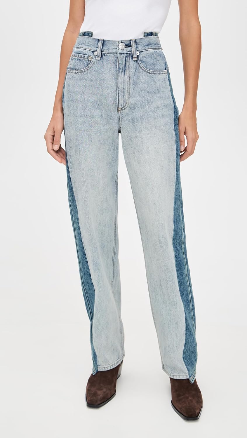 rag & bone Women's Shea High Rise Ankle Straight Jeans - Image 2
