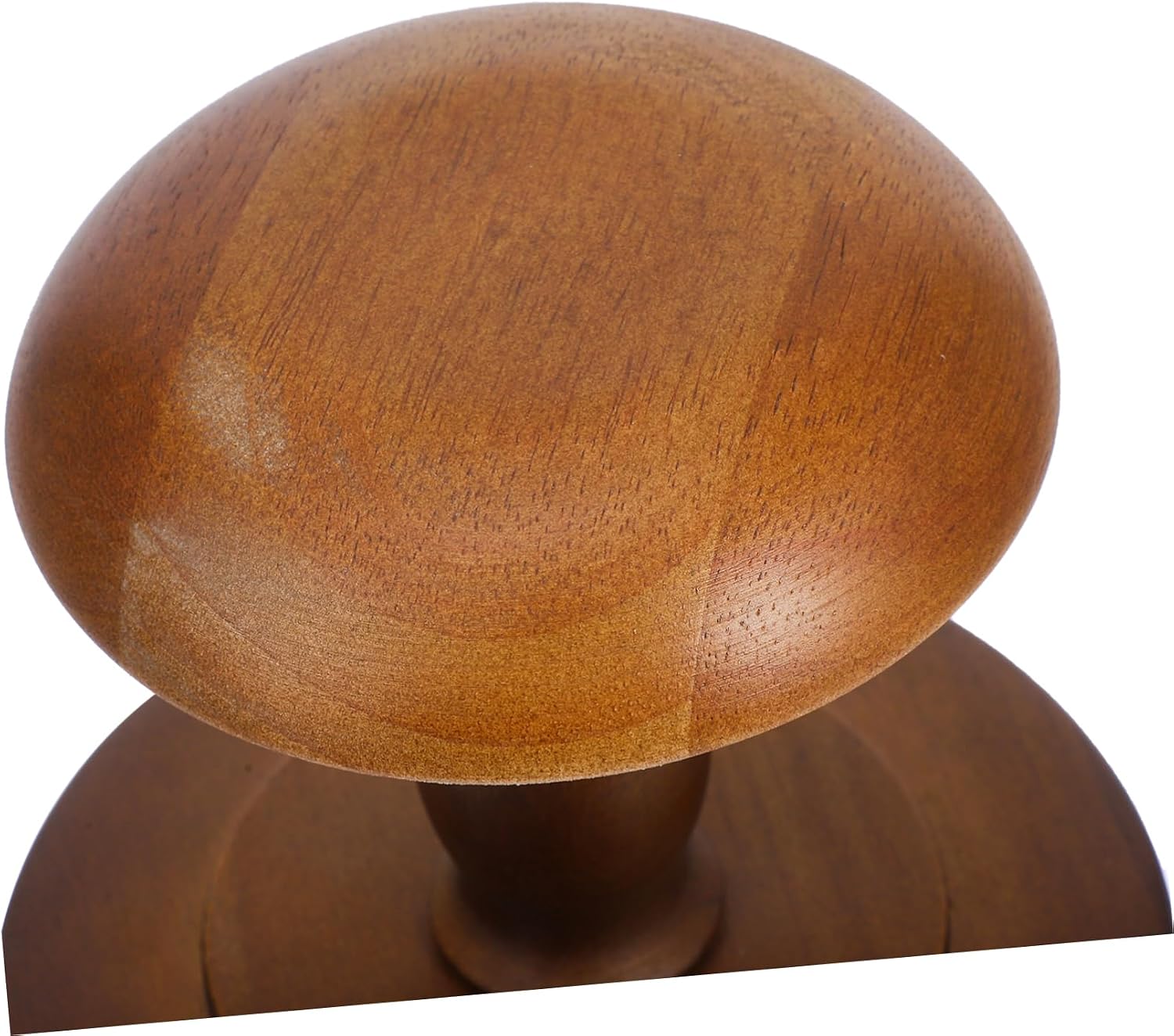 INOOMP Vintage Hat Stand Wooden Desktop Hat Holder with Simple Design for Displaying Caps Hats Space Saving Hat Rack Organizer for Unique Home Decor