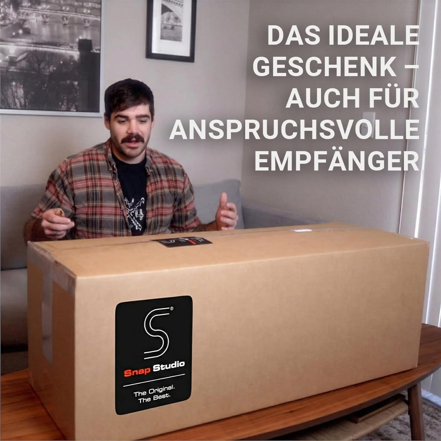 Snap Studio Vocal Booth – #1 empfohlene Studio-Soundkabine für die Aufnahme trockener, echofreier Gesang – 80% Reverb Reduktion & 360° Isolation – Cliphalterung, Lichter und Reisetasche im