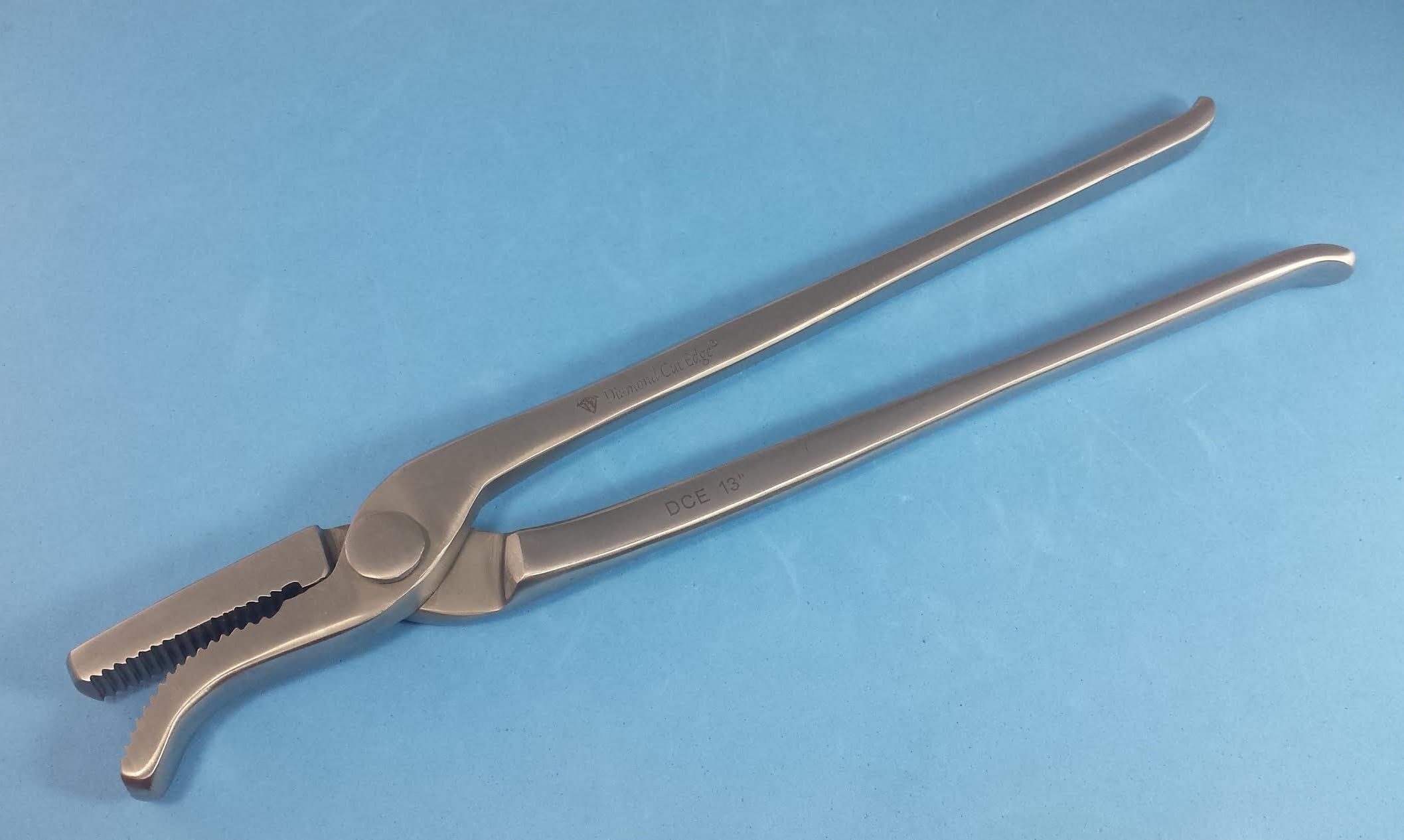 Farrier's Hoof Nail Clincher 13" Steel Satin Horse Equine Tack