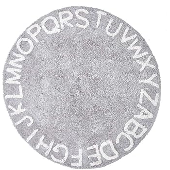 round white rug for nursery