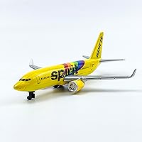 Vista 4 de Spirit modelo de avión, avión de librea arco iris, adecuado para colección y exhibición