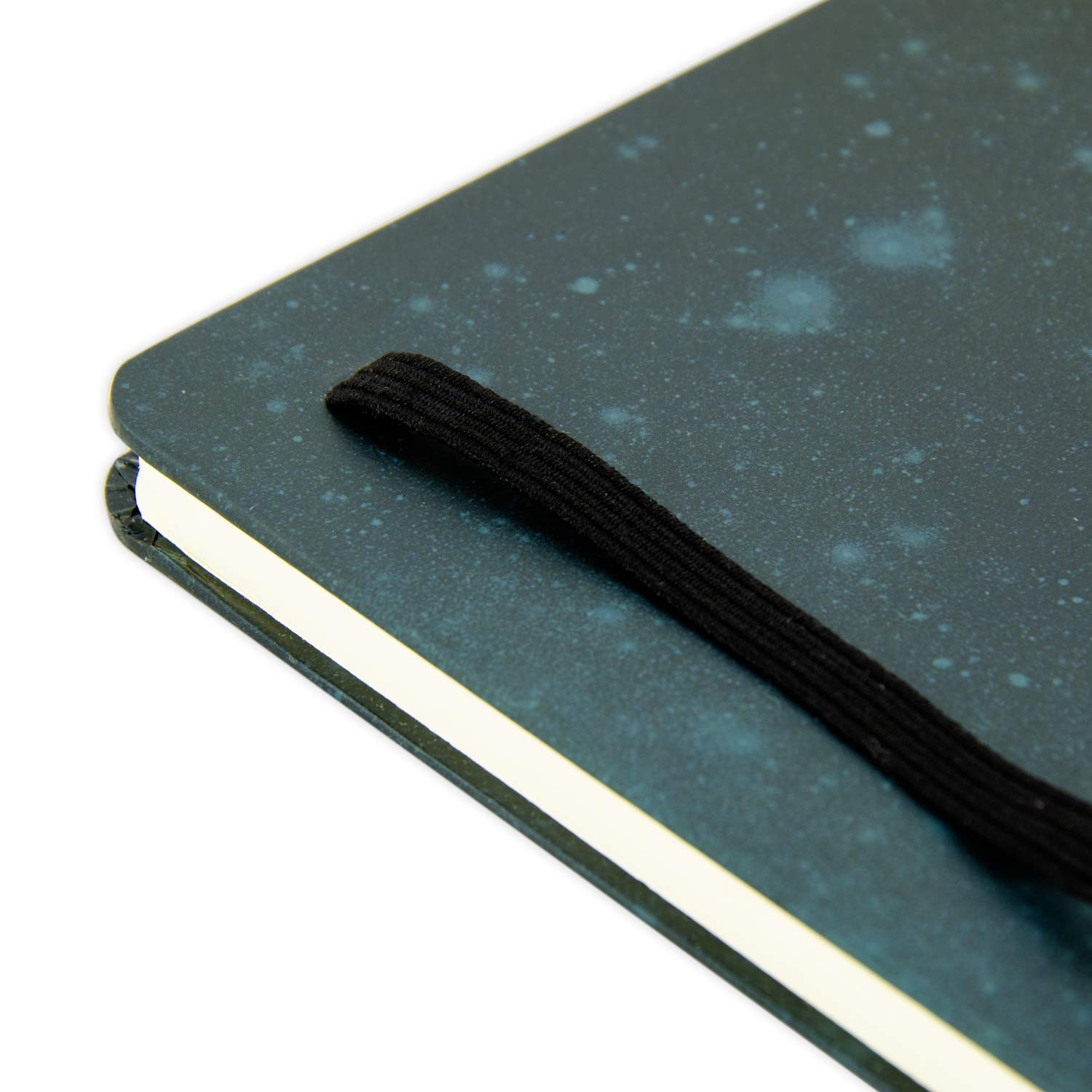 Harry Potter Deathly Hallows Notebook 80 Sheets Ruled Hard Cover with Elastic Band 13 x 21 cm, black - Image 4