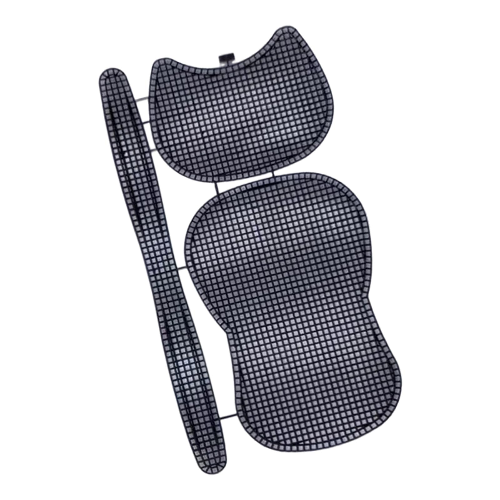 hogtnd Sewing Template, Reusable Mesh with Measuring Guide for Handbags and Plastic Panel Crafts