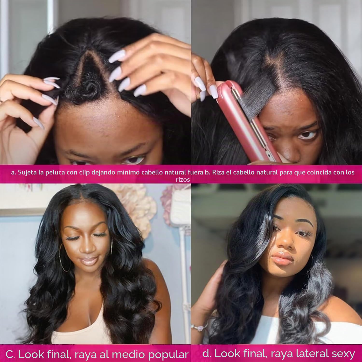 V Part Wig Human Hair Body Wave Peluca Mujer Pelo Natural Humano Glueless Wig Human Hair 180% Density Full Head Clip Upgrade U Part Wig Human Hair No Lace Front Pelucas Cabello Humano 22 Pulgadas