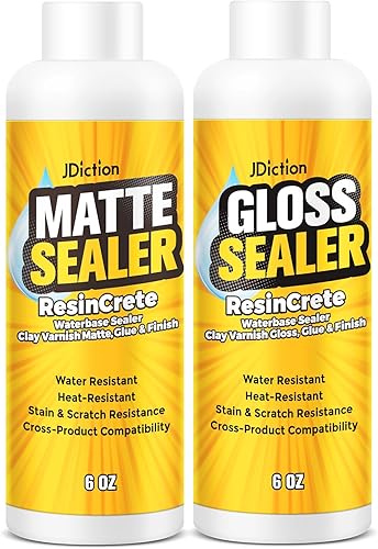 Esmalte de arcilla seca al aire, barniz de arcilla para secar al airesellador de arcilla polimérica, creta de resina, barniz para cerámica y pintura