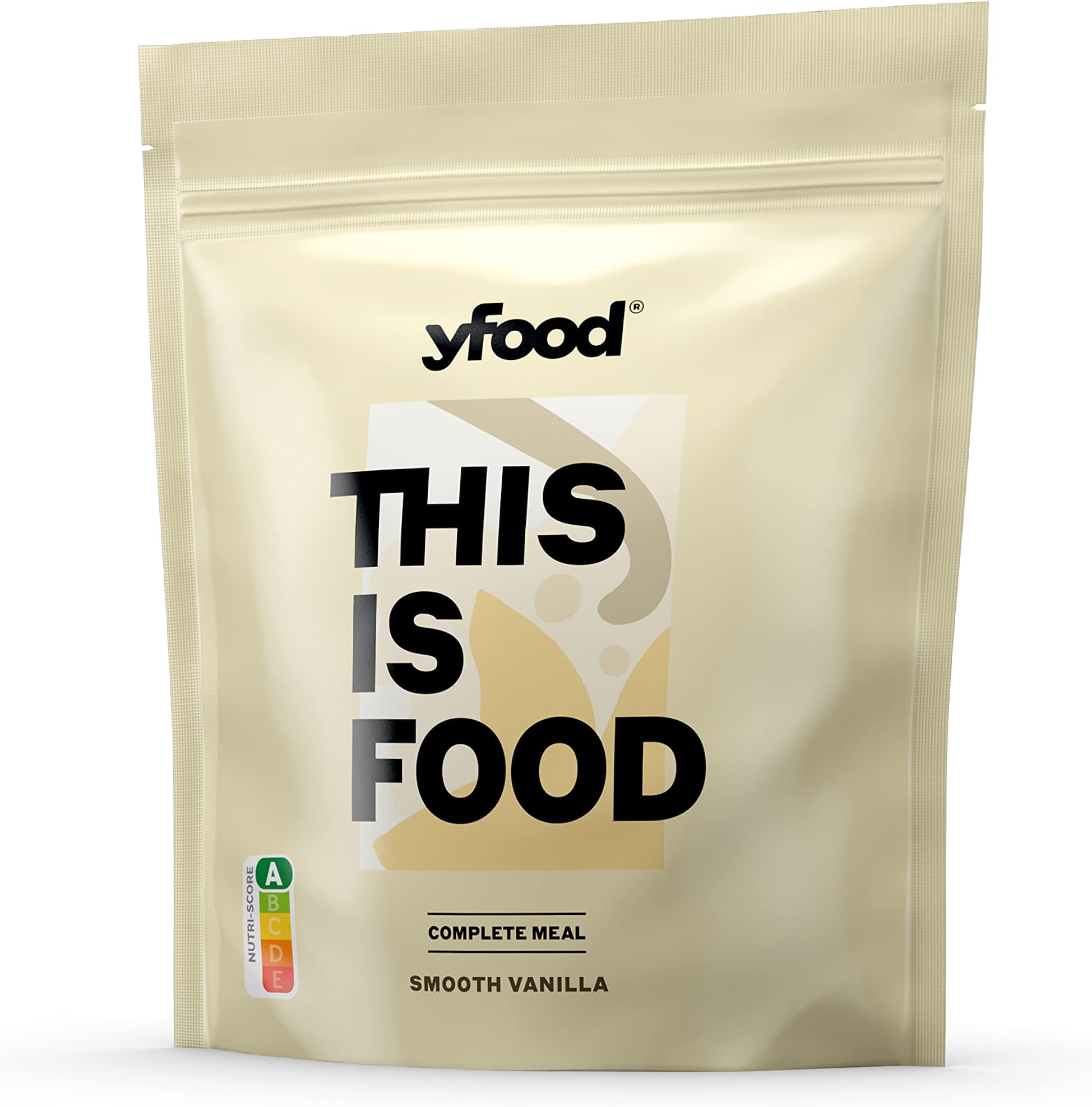 yfood Powder Smooth Vanilla, protein meal replacement, THIS IS FOOD powder, 25g of protein, 17 meals, 26 vitamins & minerals, 1,5kg pack