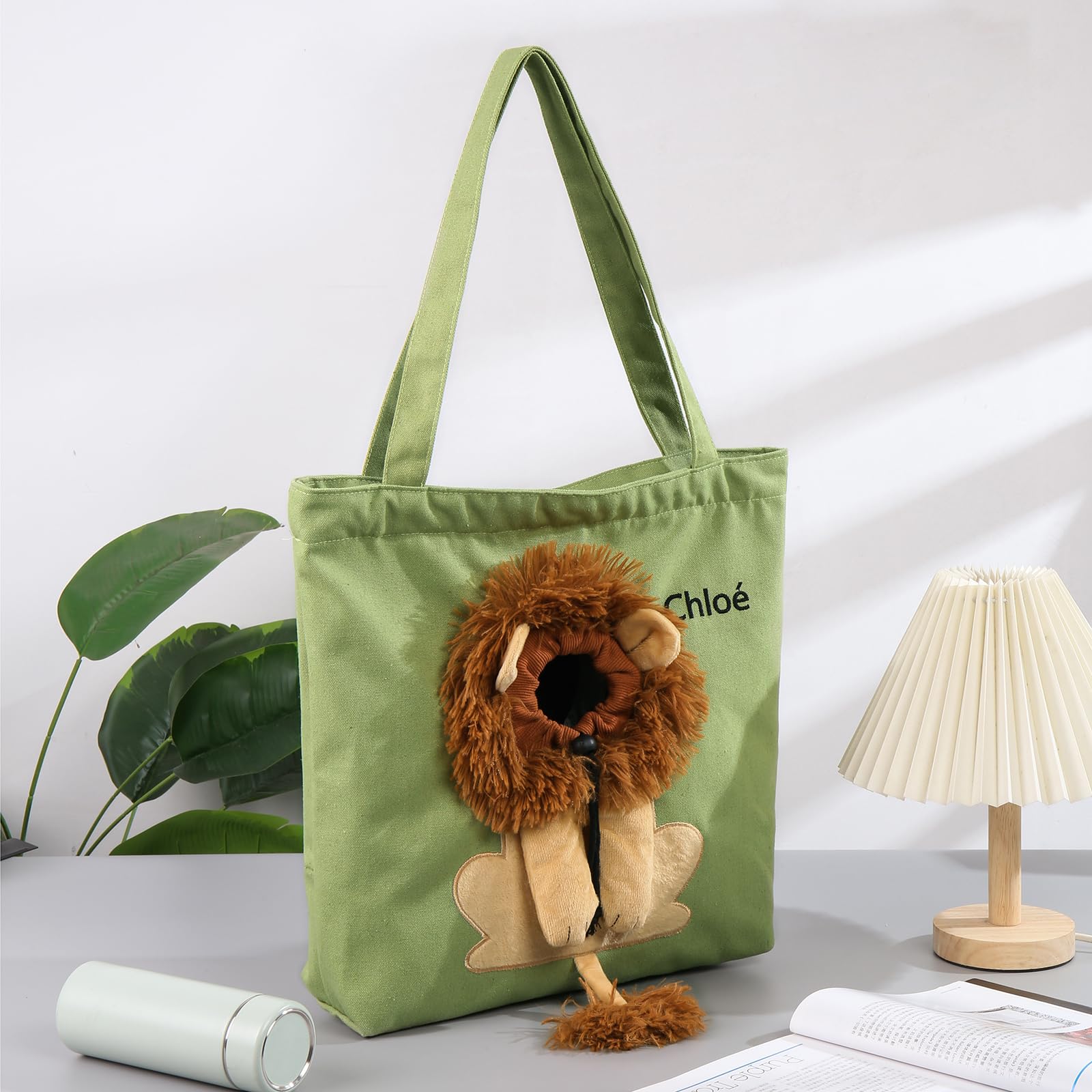 Kawaii Borsa A Tracolla A Forma Di Anatra, In Nylon, Unisex, Divertente E Carina, Per Scuola, Viaggi E Cosplay, 21x5x33 Cm - 2