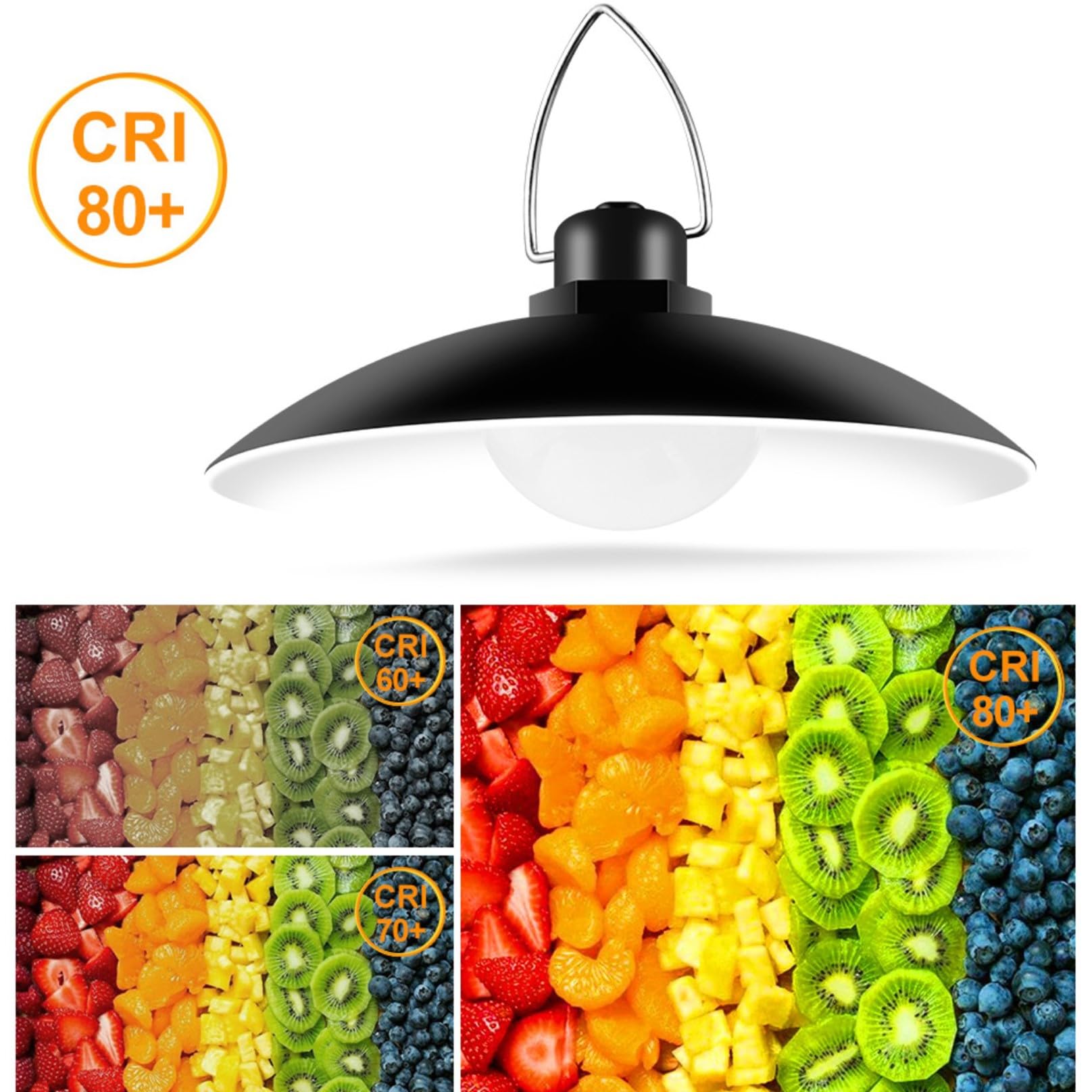 Solarne lampy wiszące z pilotem zdalnego sterowania, wodoodporne światło solarne IP65, 20 LED, 260 lm, 3000 K, oświetlenie bezpieczeństwa, do użytku na zewnątrz, do domu, na podwórko, 1 głowica