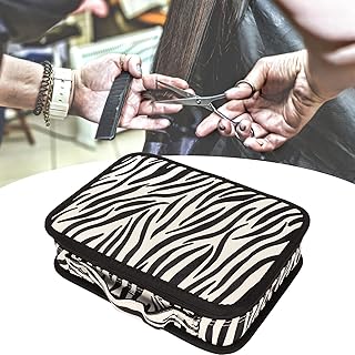Bolsa de barbeiro bolsa de couro para cabeleireiro, sacos para tosquiadeira de barbeiro simples, bolsa organizadora de ferramentas de barbeiro, acessórios de cabeleireiro, bolsa de barbeiro para cortadores, corte de cabelo