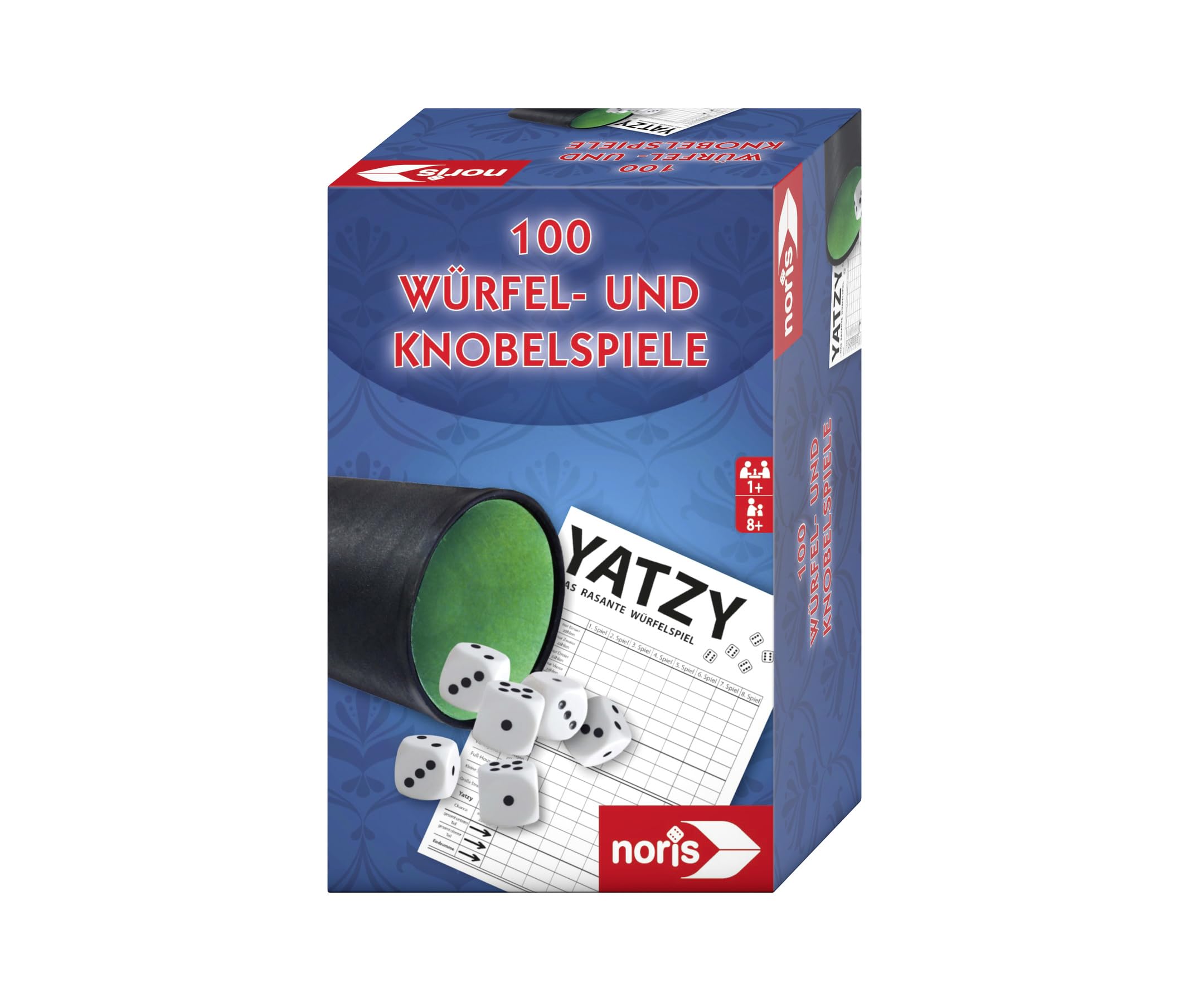 Noris Classic 100 Dice and Toss Games (Multi-Colour)
