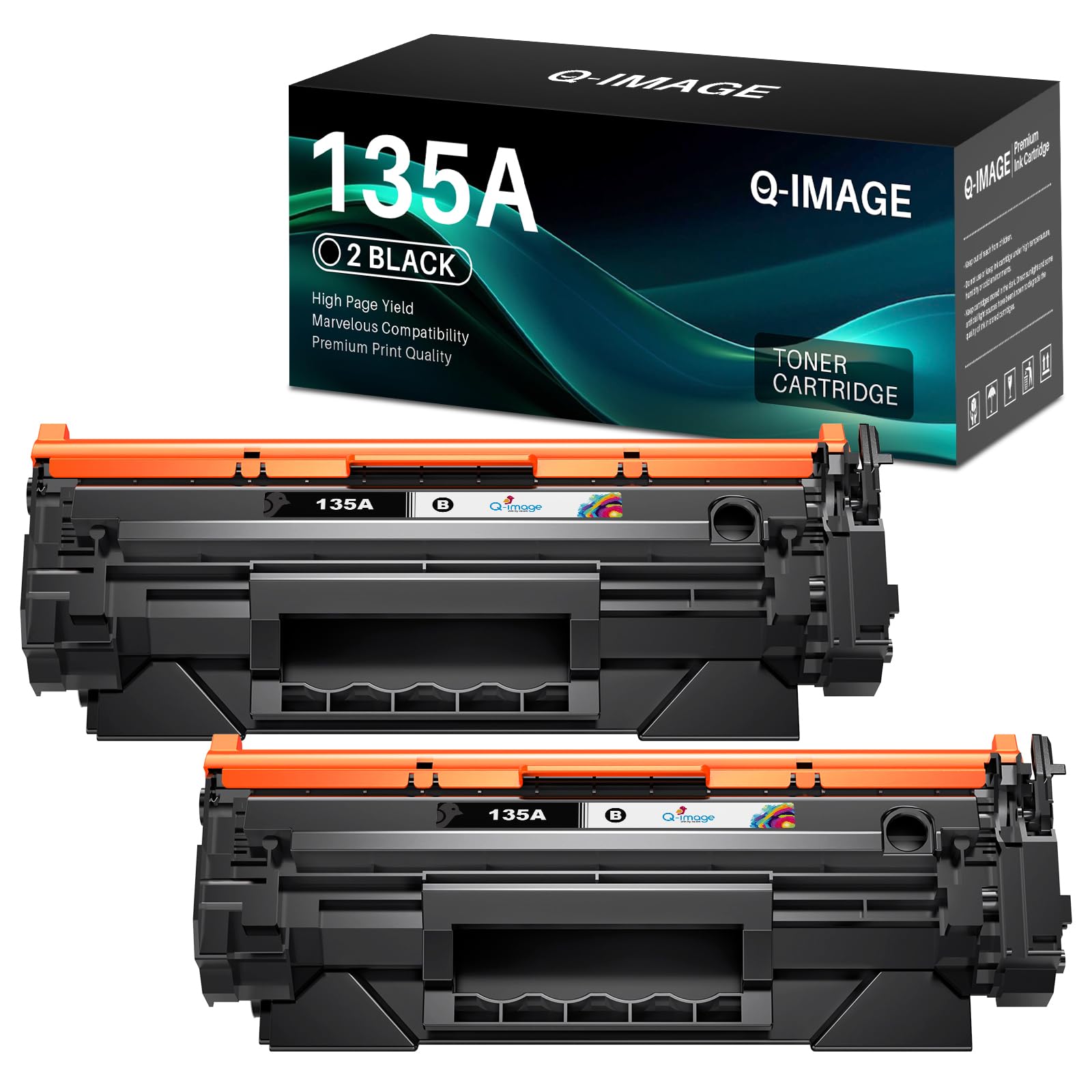 135A Cartuccia di Toner Compatibile Ricambio per HP135A W1350A Lavorare con HP LaserJet M209 M209dw M209dw LaserJet MFP M234 M234dw M234sdw M234sdn (2 Nero)