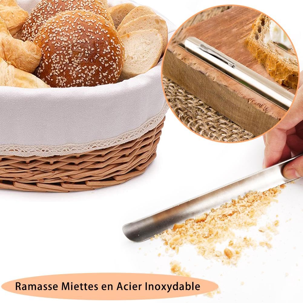 Raschietto per pulire il tavolo da ristorante, briciole, pane, raschietto per la pulizia, piccolo strumento di pulizia U1Y1
