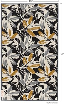 WerkShoppe Leaf Tiles Microfiber Towel
