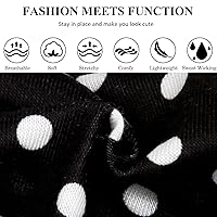 Vista 8 de TERSE Diademas de lunares para mujer, diademas de moda para el cabello de mujer, diadema de moda para mujer, accesorios para el cabello vintage