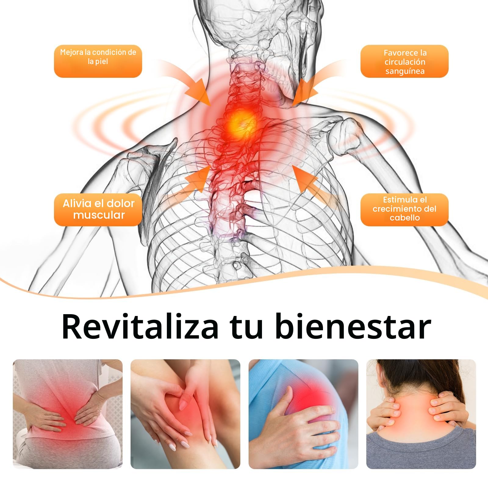 Lámpara de infrarrojos, 275 W, lámpara de luz roja, profesional para terapia de calor con control remoto, ajustable en altura, giratoria a 360°, con temporizador, para alivio del dolor y