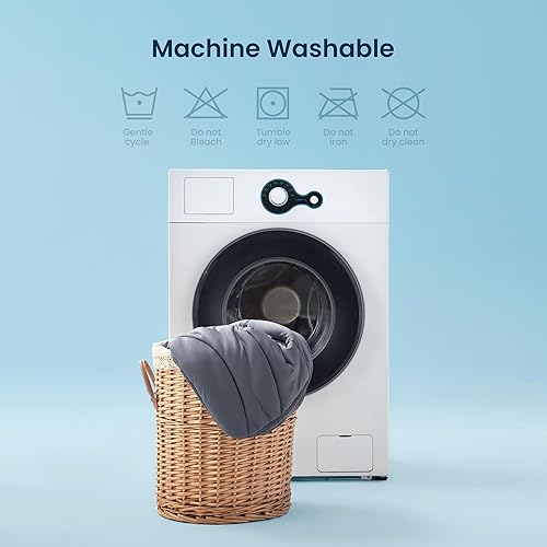 Miniatura 7 de Sleep Zone Protector de colchón refrescante tamaño King, protector de ropa de cama impermeable para personas que duermen con calor, cubrecolchón