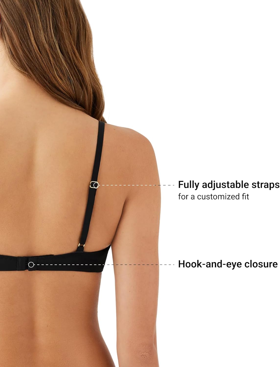 b.tempt'd Womens Spotlight Sleek Unlined Triangle Bralette, 910293 - Image 4