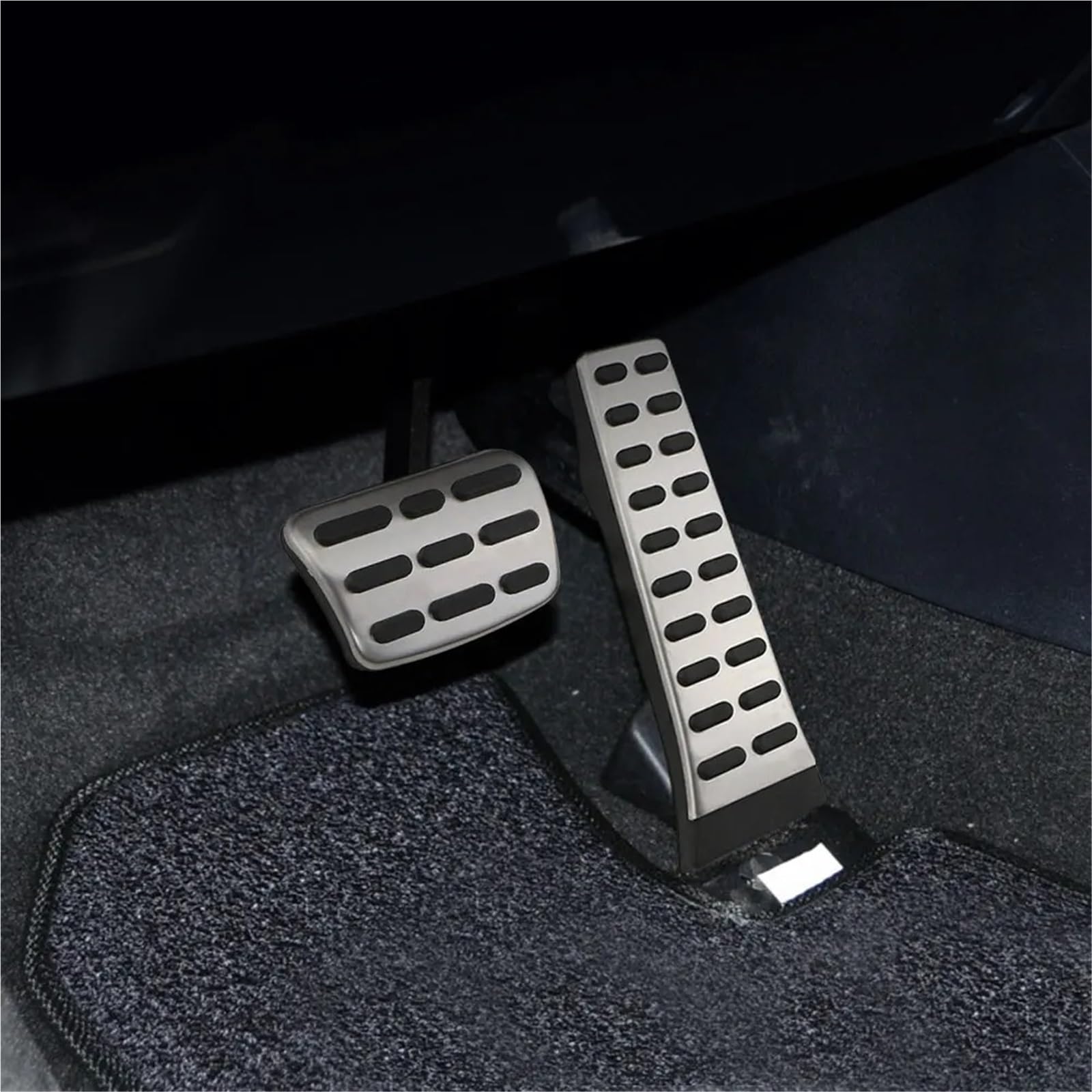 Pedales de Coche para Kia para Sportage 3 SL 2010 2011 2012 2013 2014 2015 Cubierta protección Pedal Muerto Freno Gas Coche Acero Inoxidable Pedales Coche(MT with Rest Pedal)