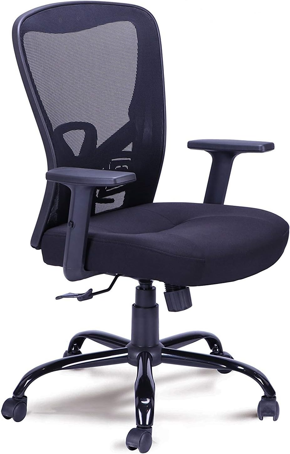 Mid Back Mesh Ergonomic Computer Desk Office Chair Adjustable Lumbar Support