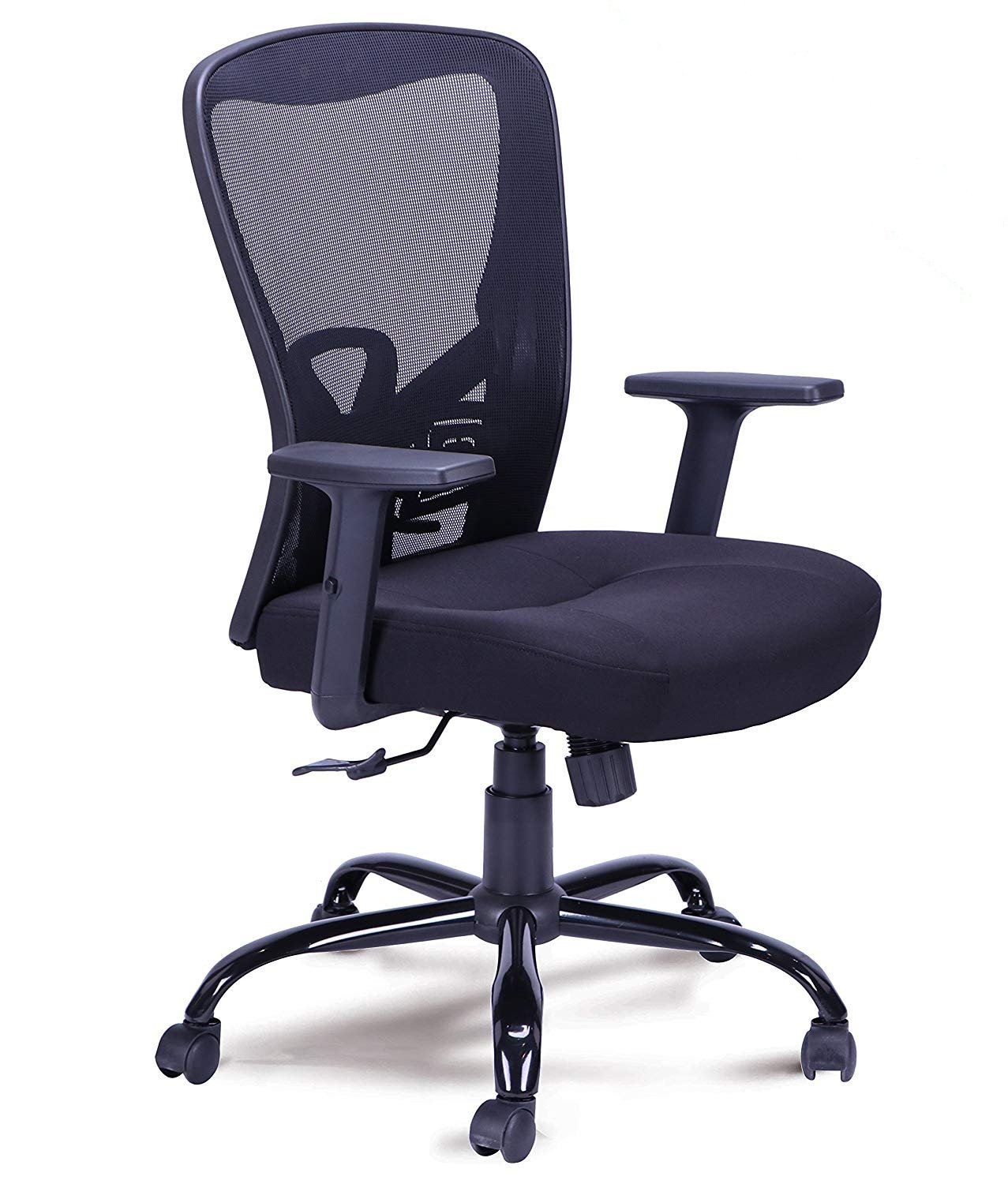 Mid Back Mesh Ergonomic Computer Desk Office Chair Adjustable Lumbar Support