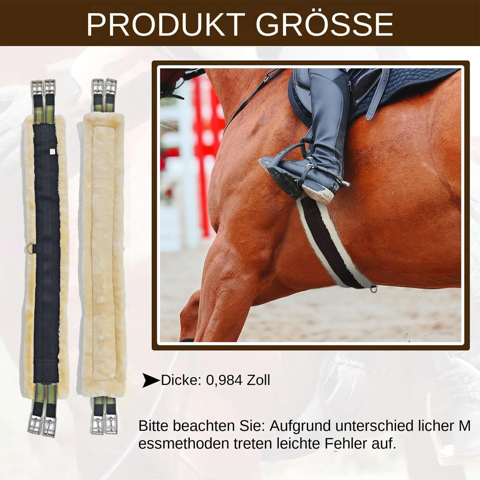 per Sella Western, Cintura Western per | Elastica Inglese in Acciaio Inossidabile, per Sella Western per Allenamento