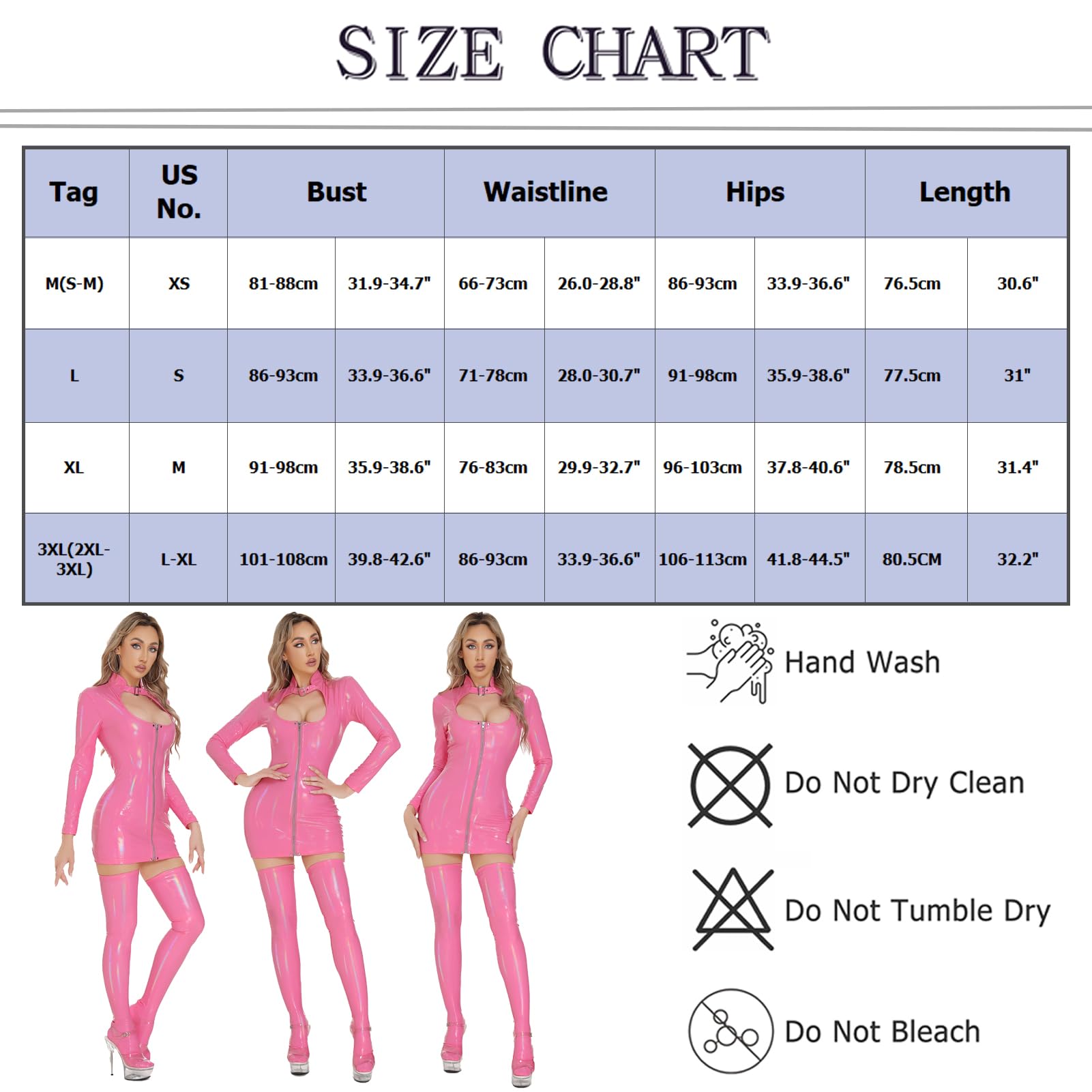 FEOYA Vestito in lattice da donna, sexy, in finta pelle, look bagnato, lingerie Dominatrix Outfits cosplay diavolo costume di Halloween