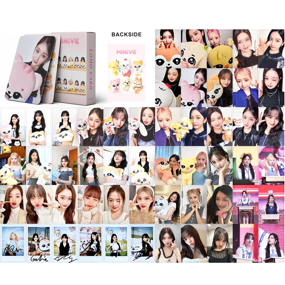 Amazon.com: Funwaretech IVE MINIVE POP UP Photocards 55 Pcs 2023