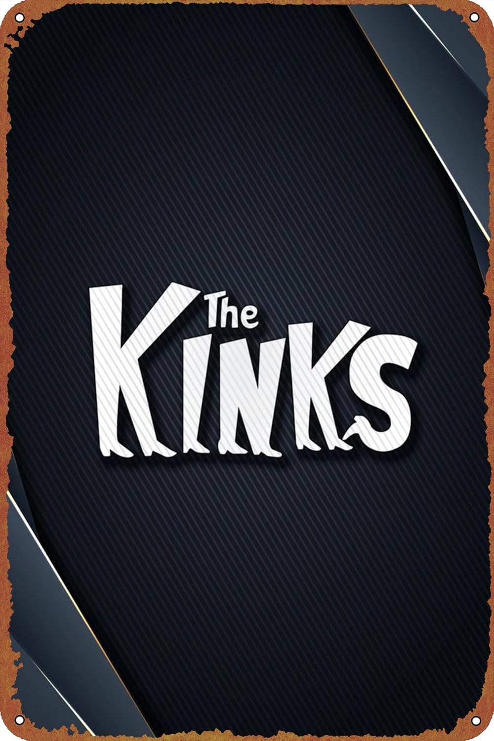 Amazon.com : KIVYYB The Kinks Poster Metal Plaque Tin Sign,Vintage ...