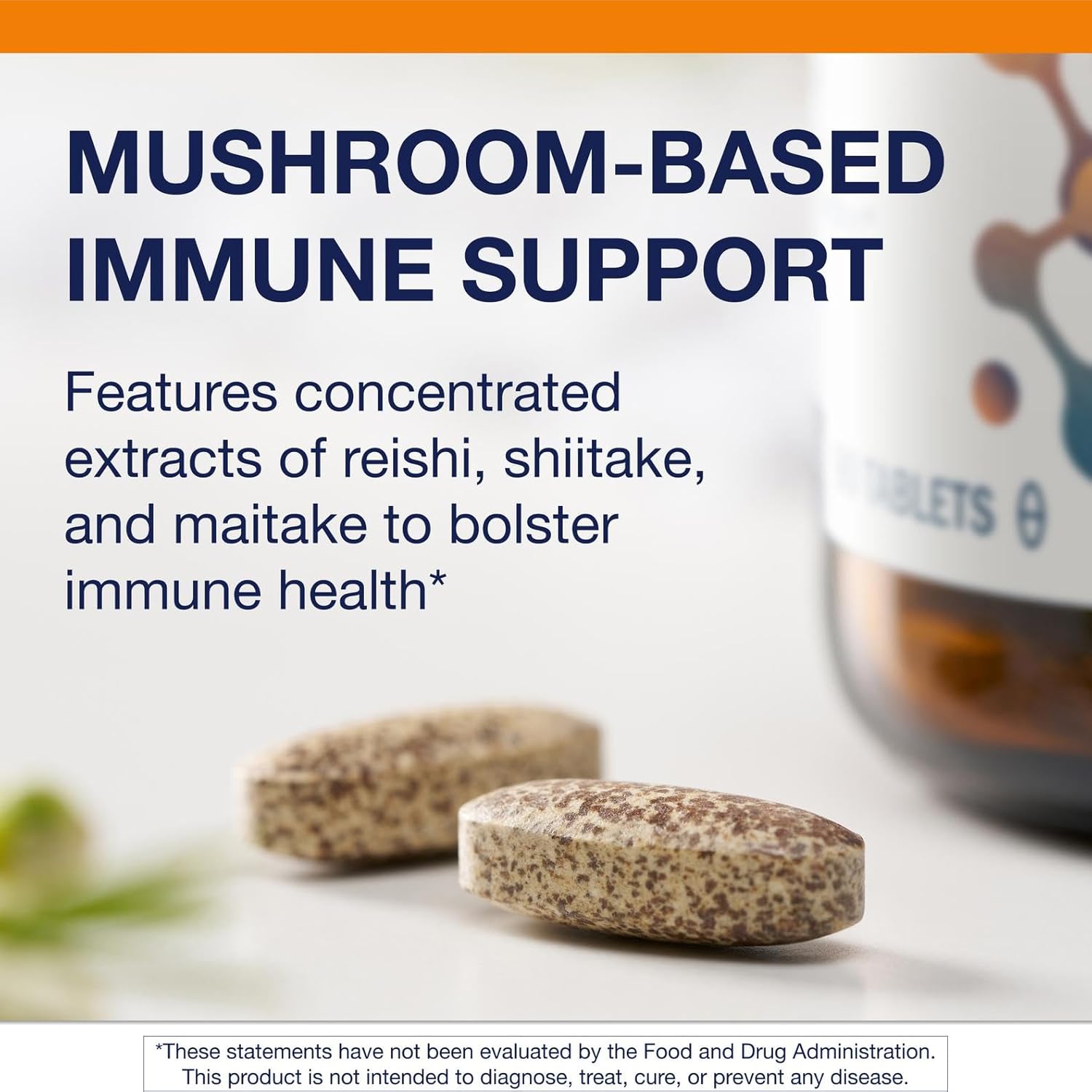 Metagenics Mycotaki - Immune Support for System Under Occasional Stress* - with Reishi, Shiitake, Fu-Ling, Turkey Tail, Cordyceps, Oyster & Maitake - Adaptogenic Mushroom Blend - 90 Tablets - Image 3