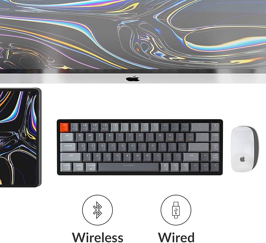 Amazon.com: Keychron K6 68-Keys Compact Keyboard, Wireless