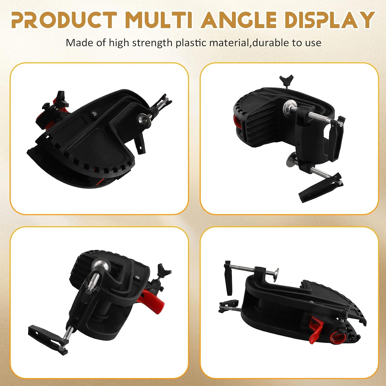 Electric Outboard Motor Bracket Hinge Kit Fishing Finder Mount Fits for 28lb 36lb 46lb 50lb Electric Outboard Motors