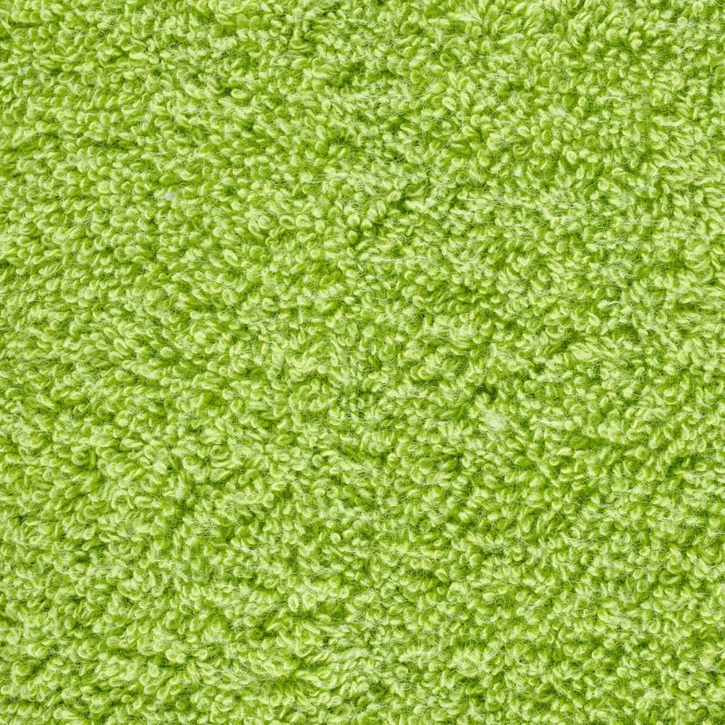 SOLUND Ręczniki do prania, 10 sztuk, zielone jabłko, 30 x 30 cm, 600 g/m², 100% bawełna, chłonne, puszyste, łatwe w pielęgnacji, do łazienki, sauny, sportu i wellness