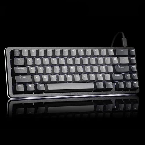 Miniatura 7 de Drop Teclado mecánico ALT teclado para juegos 65 % (67 teclas), interruptores de intercambio en caliente, macros programables, retroiluminación LED