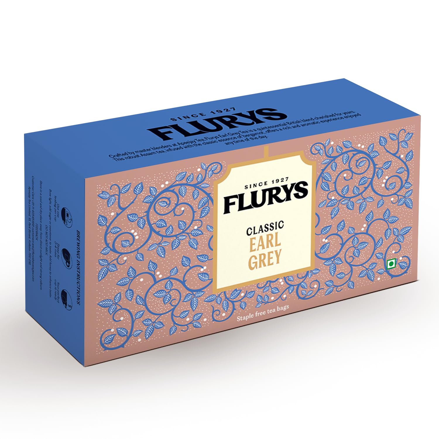 Flurys Classic Earl Grey Envelop 180 Grams, 100 Tea Bags-image-12