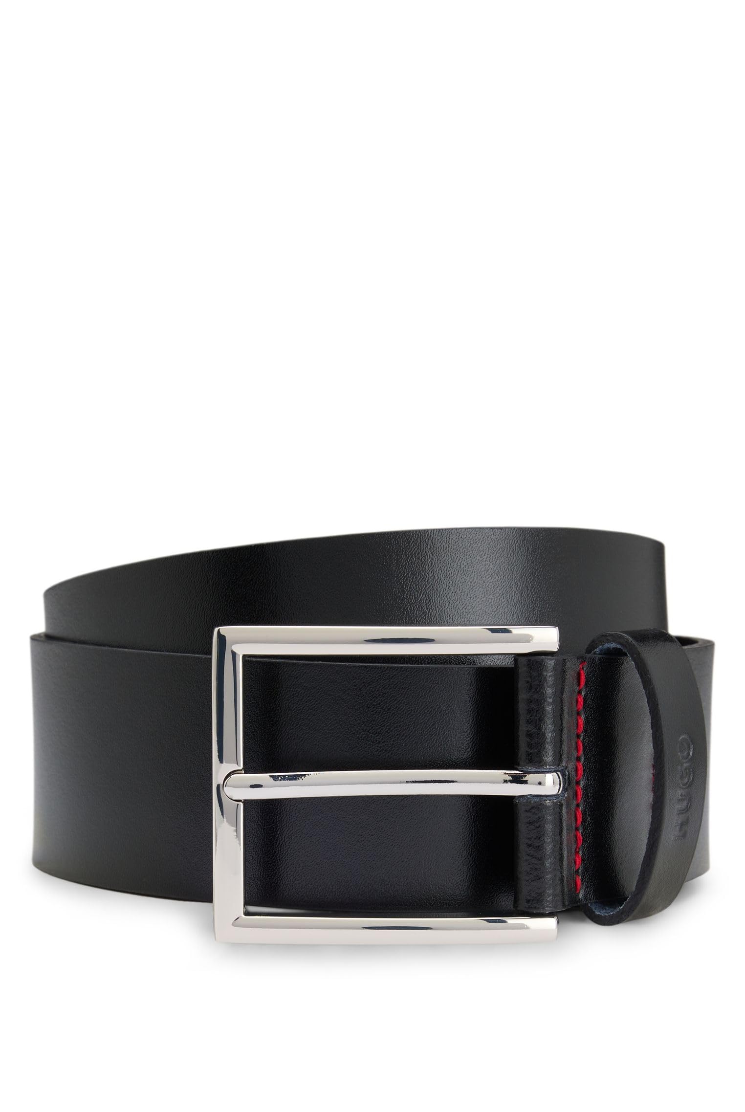 Hugo Men's Black Giaspo Belt in Size 2XL, Sports Direct