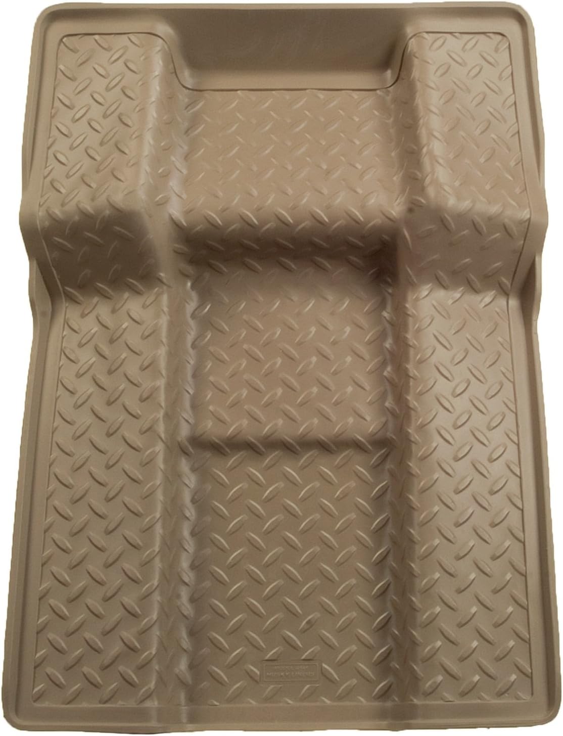 Husky Liners Custom Fit Molded Center Walkway Between 2nd Row Bucket Seats for Select Chevrolet/Cadillac/GMC Models (Tan)