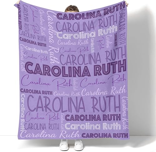 Miniatura 65 de Dr.TOUGH Mantas personalizadas para niños y adultos, manta personalizada con nombre para niños, manta con monograma con nombres personalizados