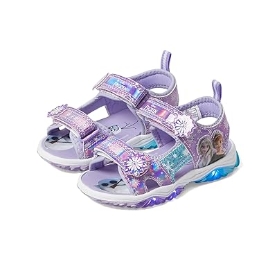 Josmo Frozen Lighted River Sandal (Little Kid) Girls Shoes Lilac