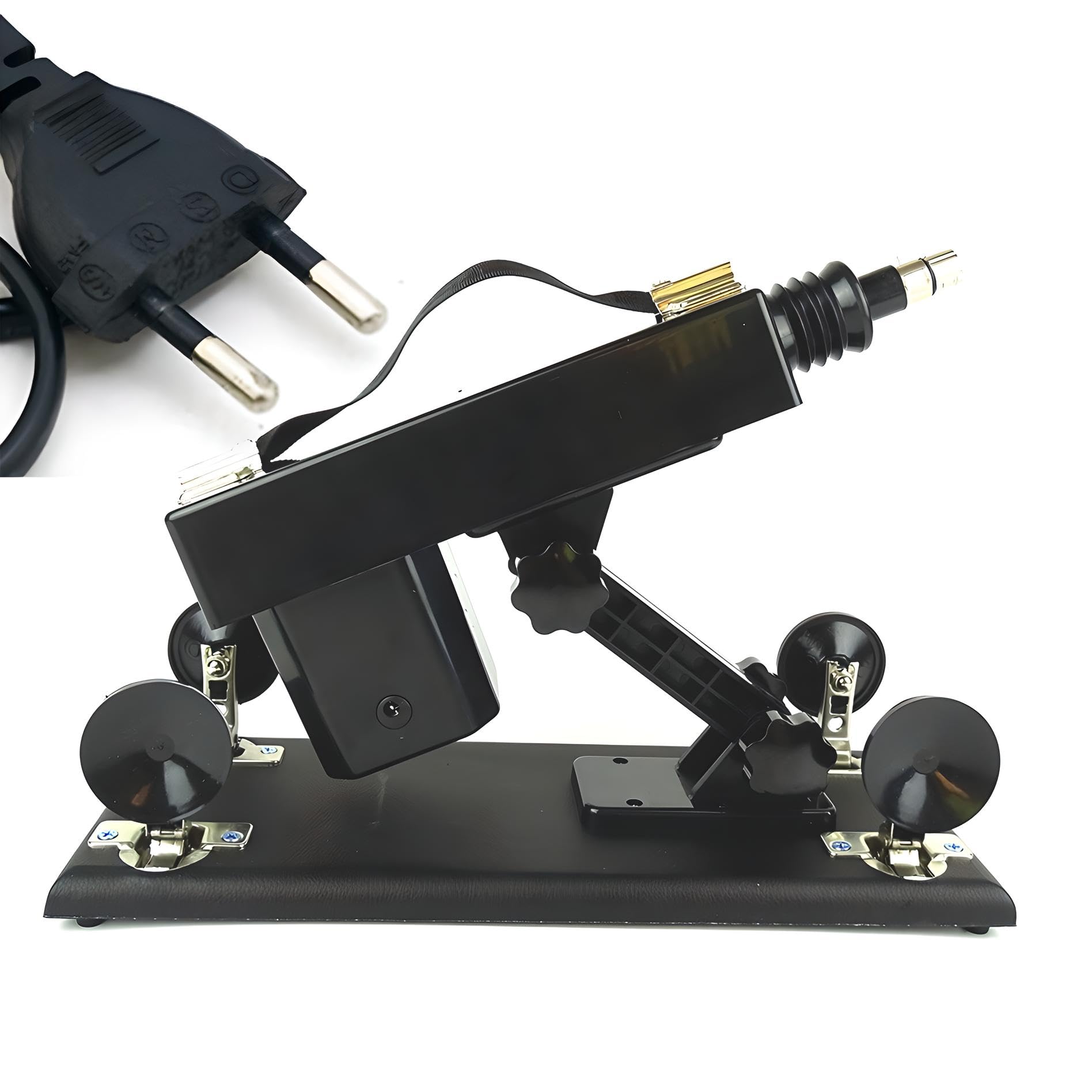 Power Thrust Machine – Macchina del Piacere Automatica, Motore Potente e Silenzioso, Velocità e Angolazione Regolabili, Struttura Stabile, Accessori Universali, Perfetta per un'Esperienza Intensa