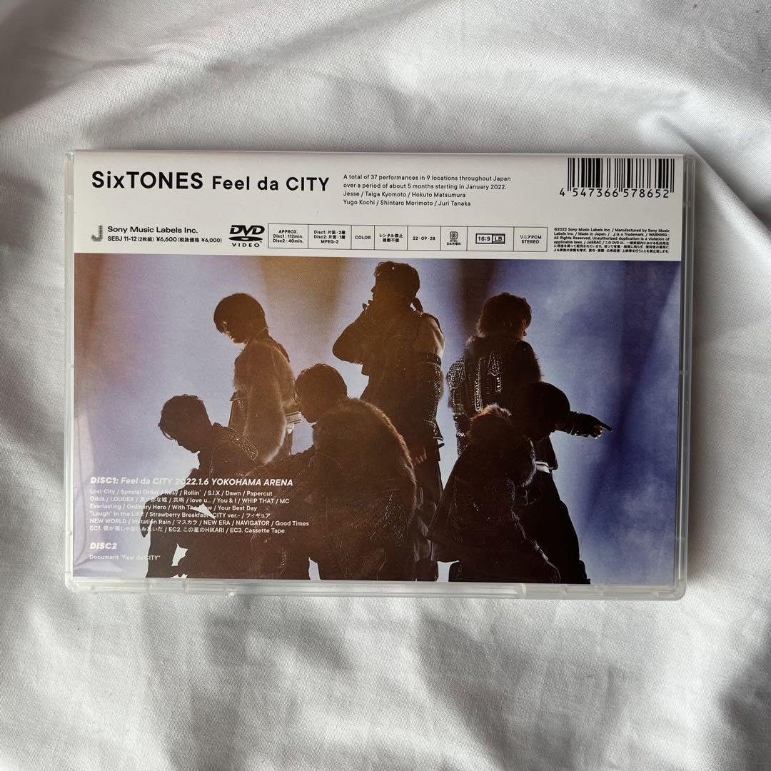 Amazon.co.jp: SixTONES Feel da CITY〈2枚組〉 : Toys & Games