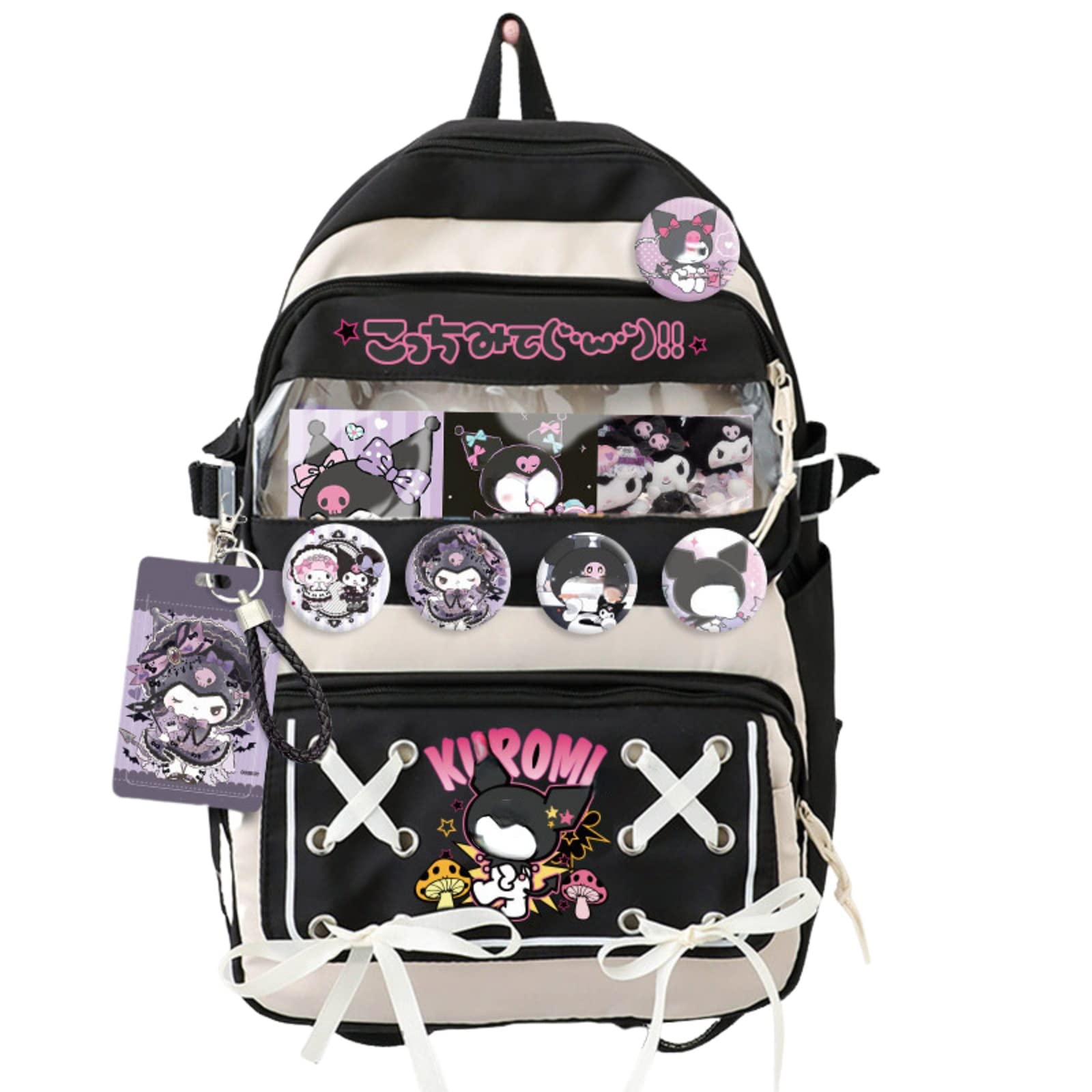 Amazon.com: Festa Park Cute Cool Backpack for Teens Girls, Ita Bag ...