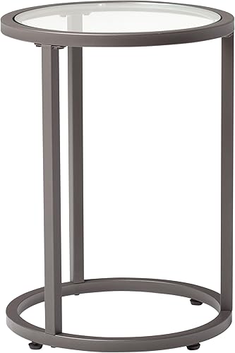 Miniatura 5 de Studio Designs Home Camber Mesas nido Mesas auxiliares de metal y vidrio