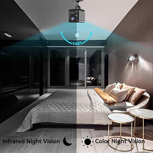 Miniatura 6 de PEGATISAN Cámara de seguridad celular 4G LTE inalámbrica para exteriores, sin WiFi, mini cámaras ocultas portátiles para seguridad en el hogar,