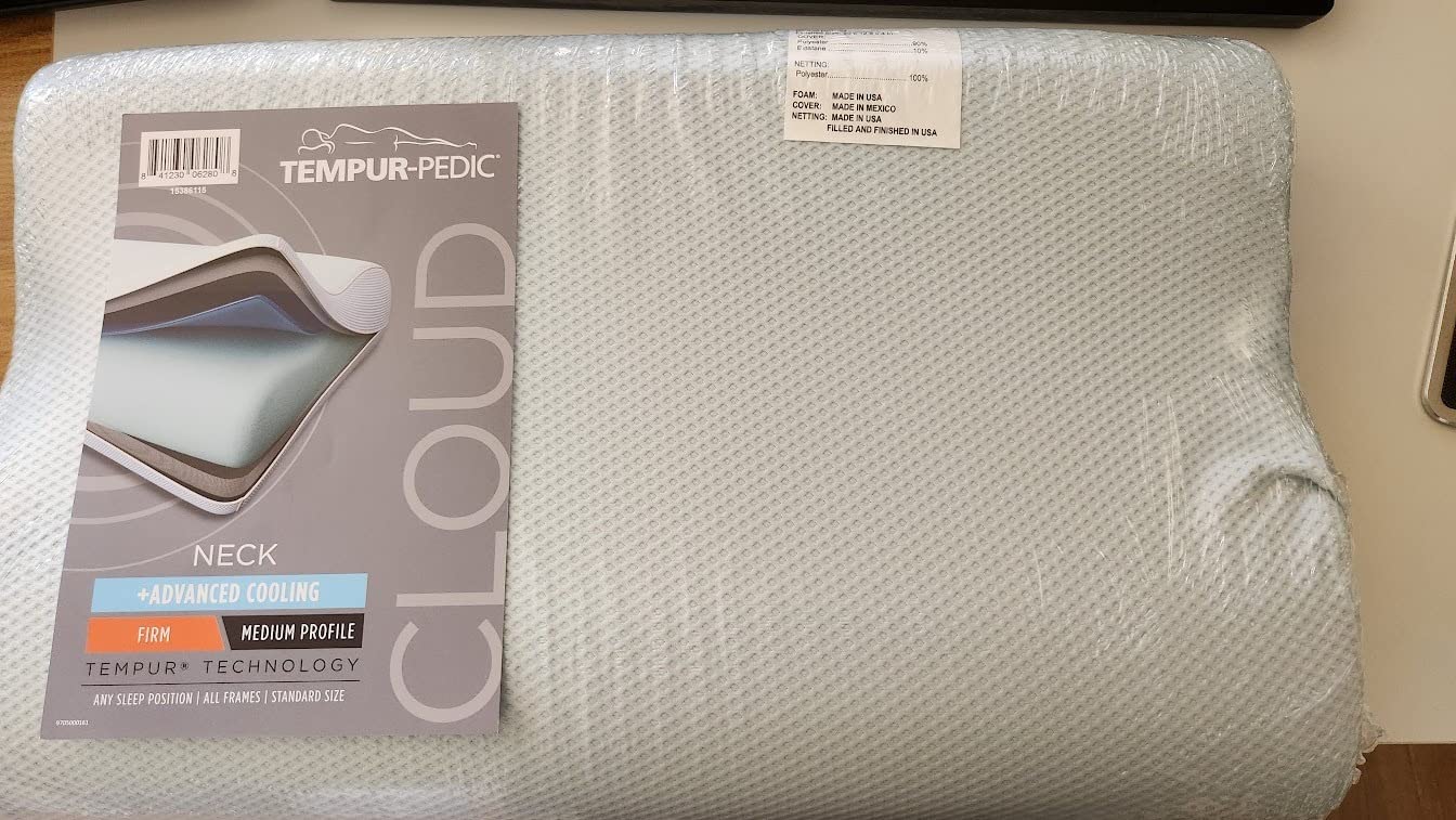 15/mo Finance TempurPedic TEMPURErgo Neck Pillow, Large Profile