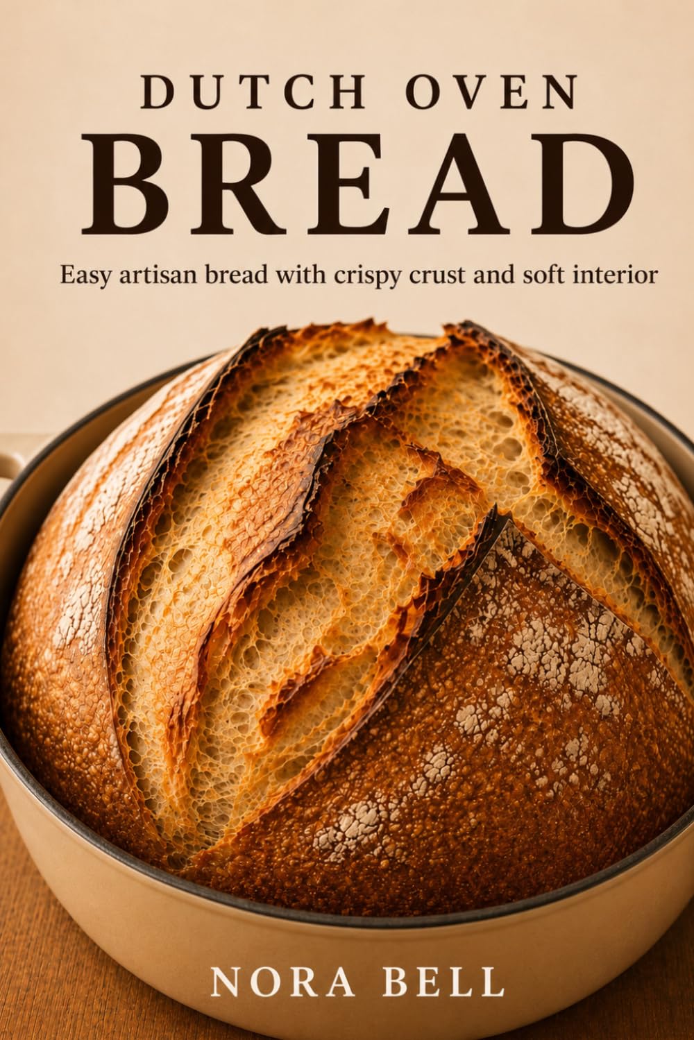 DUTCH OVEN BREAD: Easy Artisan Bread with Crispy Crust and Soft Interior (Simple Homemade Bread Collection)